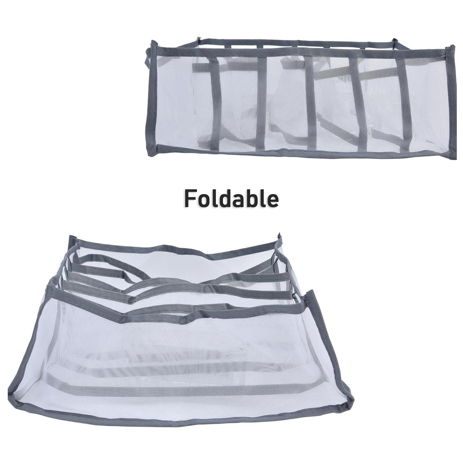 6414 MULTIPURPOSE STORAGE POCKET RACK, FOLDABLE, COLLAPSIBLE FABRIC WARDROBE ORGANISER FOR CLOTHE ORGNISER LAUNDARY BAG 6414 MULTIPURPOSE STORAGE POCKET RACK, FOLDABLE, COLLAPSIBLE FABRIC WARDROBE ORGANISER FOR CLOTHE ORGNISER LAUNDARY BAG